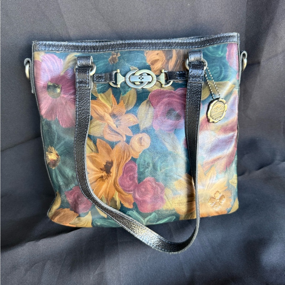 Patricia Nash Multicolor Floral Tote